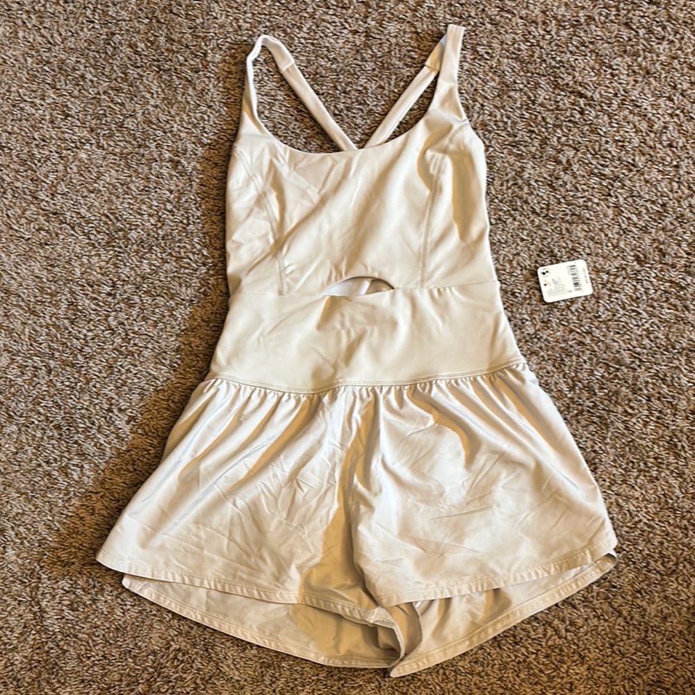 Women’s Free People Cream One Piece Outfit Size Small MSRP $98 - Picture 1 of 11